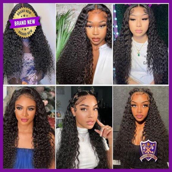Water Wave Human Hair Bundles with Lace Closure 100% Brazilian Virgin Hair main image 4